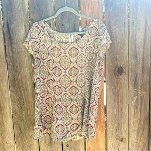 ✨5/$15 Torrid Mandala Multi-colored top size 00 (10)